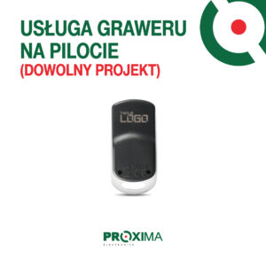 Usługa graweru na pilocie (dowolny projekt)
