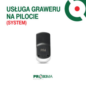 Usługa graweru systemu na pilocie